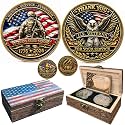 Veteran 250 Anniversary Commemorative Military Coin Gift Set for Collectors