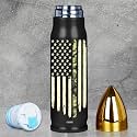 Veteran Gifts – 17oz Tumbler for Veterans, Navy, Army, Air Force, Marine Corps – Fathers Day, 250th Anniversary USA, Veterans Day, Birthday Gift for Men