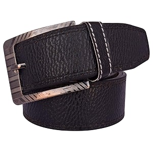 Veteran Mens Black Formal Syntheic Belts Formal