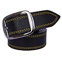 Veteran Men39s Black Formal Synthetic Leather Belts