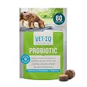 VetIQ Probiotic Supplement for Dogs, Gut &amp; Bowel Support, 60 Count