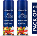 VETONI Ice King No.1 Shaving Foam Fruity Punch Natural and Soft shave|Pack of 2 (800 g)