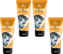 VETONI Style smart Orange Ultimate Hold Hair Gel for Men Hair Gel(pack of 4)|240ml| Hair Styler (240 ml)