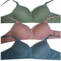 VETPINS Women T-Shirt Lightly Padded Bra