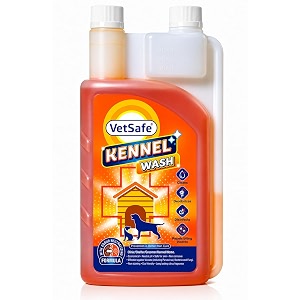vetsafe kennel wash  500 ml  kennel cleaner  pet floor cleaner  pet area freshener  odour neutralizer  anti microbial  disinfectant  super concentrate  orange power