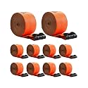 VEVOR 4" x 30' Truck Straps, 18,000 lbs Breaking Strength, 10-Pack