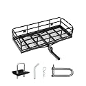 VEVOR 60x24x14 in Hitch Cargo Carrier, 500lbs Capacity Folding Trailer Hitch Mount Cargo Basket, Steel Luggage Carrier Rack Fits 2" Hitch Receiver for SUV Pickup Truck
