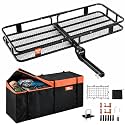 VEVOR 60 x 24 x 6 in Folding Hitch Cargo Carrier 500lbs Capacity