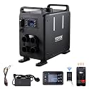 VEVOR 8KW Diesel Air Heater, 12V/24V All in One, Bluetooth APP Control, Remote Control and Display Screen, CO Alarm, Fast Heating Vertical Portable for Vehicles, Garage