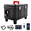 VEVOR 8KW Diesel Heater, 12V/24V All in One Diesel Air Heater, with Bluetooth APP Control, Remote Control and Display Screen, CO Alarm, Fast Heating Portable Diesel Heater for Vehicles and Garage