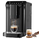 VEVOR Automatic Espresso Machine - Built-In Grinder, 15 Bar Auto Coffee Machine with 15-Level Grinding Settings, Professional Espresso Coffee Maker with 1.5L Water Tank and 180g Bean Hopper
