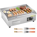 VEVOR Commercial Electric Griddle, 21", Countertop Flat Top Griddle
