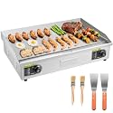 VEVOR Commercial Electric Griddle 30in No Plug, Countertop Flat Top Griddle