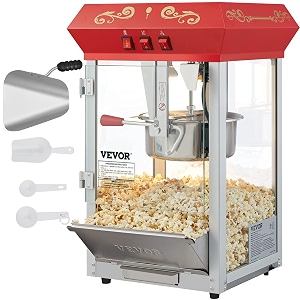 VEVOR Commercial Popcorn Machine 8 Oz Kettle