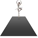 VEVOR Dance Floor Roll,6.6 x 7.9 ft Practice Dance Floor,1.5mm Thickness PVC Dance Flooring Dance Floor,Non-Slide &Wearproof Dance Floor Easy Cleaning for Ballet