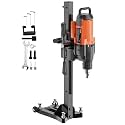 VEVOR Diamond Core Drilling Machine, 10in Wet Concrete Core Drill Rig with Stand Wheels, 750RPM Speed & 1-1/4" Thread & Lifting Handle, 10in Drilling Diameter for Concrete Brick Block Stone, 2500W