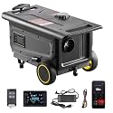 VEVOR Diesel Heater, 8KW, DC 12V/24V, All in One Portable Diesel Air Heater with Bluetooth APP Control, Remote Control and LCD Screen, Trolley Design, 1.3 Gal Fuel Tank for Trucks, Vans, RVs, Campers