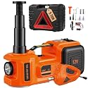 VEVOR Electric Car Jack 5 Ton with Electric Impact Wrench & Inflator Pump