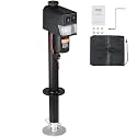VEVOR Electric Tongue Jack, 3500lbs Capacity, 9.84"-33.85" Electric Trailer Jack with Waterproof Cover for RV, Horse, Utility Trailers