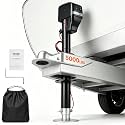 VEVOR Electric Trailer Jack, Power Tongue Jack Weight Capacity 4000 lbs, 9.84"-33.85" Electric Tongue Jack with Waterproof Cover for Lifting RV Trailer, Horse Trailer, Utility Trailer, Yacht Trailer