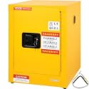 VEVOR Flammable Cabinet 17" x 17" x 22", Galvanized Steel, Safety Cabinet, Adjustable Shelf Flammable Storage Cabinet, for Commercial Industrial and Home Use: Industrial &amp; Scientific