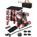 VEVOR Furniture Dolly, Heavy Duty Furniture Movers with 5 360° Rotation Wheels, Carbon Steel Panel, Furniture Lift Slider Tool Set for Appliances, Sofa, Fridge, Washing Machine