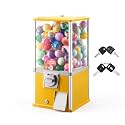 VEVOR Gumball Machine, 21 inch Candy Vending Machine Dispenser, 25-Cent Vending Machines for Shopping Malls, Supermarkets, Amusement Parks, Arcades, Holds Up to 180 1.77in Spherical Candies