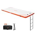 VEVOR Inflatable Floating Dock, Inflatable Dock Platform, Non-Slip Air Dock Platform with Portable Carrying Bag &amp; Detachable Ladder, Floating Platform Island Raft for Pool Beach Ocean