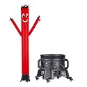 VEVOR Inflatable Tube Man Set, 20 ft Tall, Wacky Waving Inflatable Dancing Tube Guy with 1 HP Blower, PP Shell IPX3 Waterproof Blower Fan, for Outdoor Advertising Business Store Party