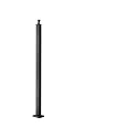 VEVOR Level Drilled Cable Railing Post, 10 Holes, 36x2x2 Inches Stainless Steel Cable Railing System Kit for Indoor Outdoor Deck Balcony, 1 Pack, Black, Product ID 1JZLGZXHS9148RVYS001V0