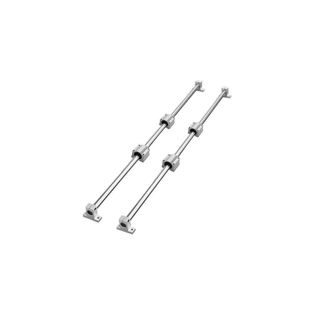 VEVOR Linear Rail Slide SFC16-1000mm 2 PCS 39.4 in /1000mm SFC16 Guide ...