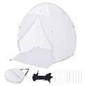 VEVOR Paint Booth Tent, 60 x 60 x 70 in Pop-Up Portable Spray Paint Tent with Built-in Floor, Exhaust Window and Storage Bag, Foldable Paint Booth for Furniture, DIY Hobby Tool Painting Station