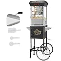 VEVOR Popcorn Maker with Cart 850W Popcorn