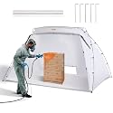 VEVOR Portable Paint Booth 10 x 7 x 6 ft Extra Large Spray Paint Tent Kit