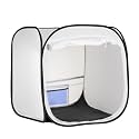 VEVOR Portable Paint Booth Tent, 28.3 x 28.5 x 29.5 inch Pop-Up Portable Spray Paint Tent with Mesh Door, Spray Painting Tents for Cabinets, Chairs, Models, Tables, Pop-Up Design, Efficient Airflow