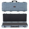 VEVOR Rifle Case, Rifle Hard Case with 4 Layers Fully-protective Foams, Lockable Hard Gun Case with Wheels, IP67 Waterproof &amp; Crushproof, for Rifles or Shotguns