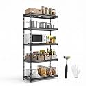 VEVOR Storage Shelves, 5-Tier 2000 lbs Garage Shelving 36 x 16 x 71.4 in