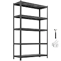 VEVOR Storage Shelves, 5-Tier Adj., 3000 lbs Capacity, Heavy Duty Garage