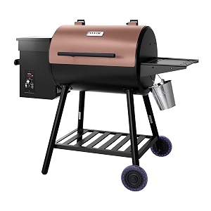 VEVOR Wood Pellet Grill Smoker 8 in