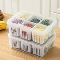 VEWIKZY Plastic Fridge Container - 2500