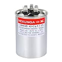 VEXUNGA 45/5uF AC Capacitor 45 5 uF MFD 370/440/450 VAC CBB65B Dual Run Start Capacitors for Air Conditioner Compacitor Motor or Compressor Fan or Condenser Straight Cool