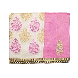 vfcollections womens fancy cotton saree  rich zari woven design  bridal saree  unstitched blouse piece