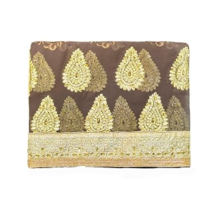 vfcollections womens fancy cotton saree  rich zari woven design  bridal saree  unstitched blouse piece