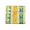 VFCollections Womens Fancy Cotton Saree | Rich Zari Woven Design | Bridal Saree | Unstitched Blouse Piece
