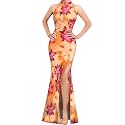 VFSHOW Womens Halter Formal Prom Gala Wedding Guest Maxi Dress Evening Gown