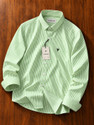 VG BROTHER Men Regular Fit Striped Spread