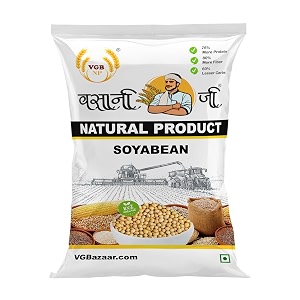 vasani g soyabean whole  soya dana bhatmas soya seed  whole soybean grain for cooking snacks curries  5kg