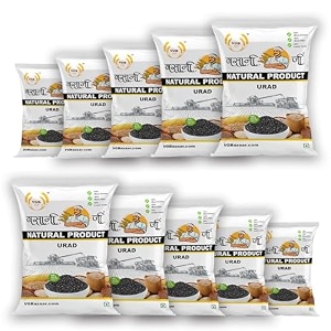vasani g natural whole black urad dal kali urad dal unpolished black urad dal sabut urad ki dal khadi urad black gram whole healthy amp immunity builder urad dal - 5kg