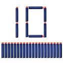 VGRASSP Soft Foam Suction Bullets Darts for Toy Guns -Sticky Safe Bullets Compatible with Nerf N-Strike Blaze Storm Guns - 10 Count - Color As Per Stock