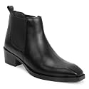 VH ENTERPRISES Cuben chelsea Leather Shoe Black
